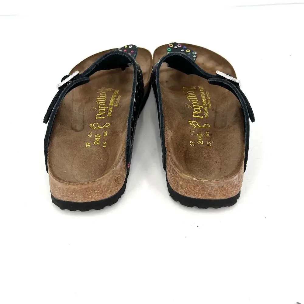 Birkenstock Papillio Madrid Gizeh colorful slide sandals - Picture 2 of 7
